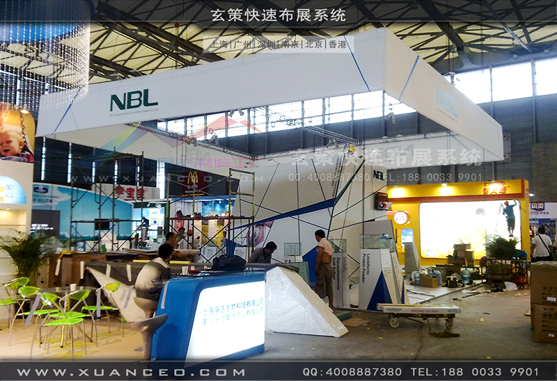 NBL纽贝乐育婴展-育婴展展台搭展-上海91视频影院展览工厂03