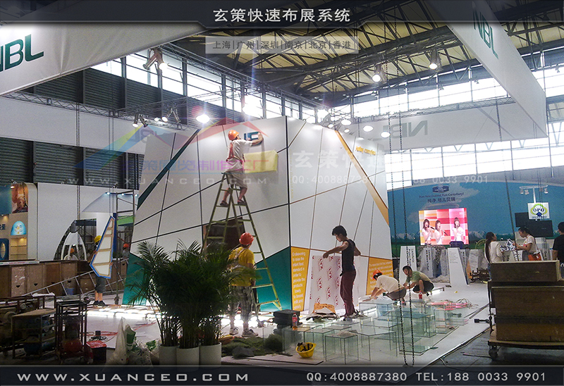 NBL纽贝乐育婴展-育婴展展台搭展-上海91视频影院展览工厂04