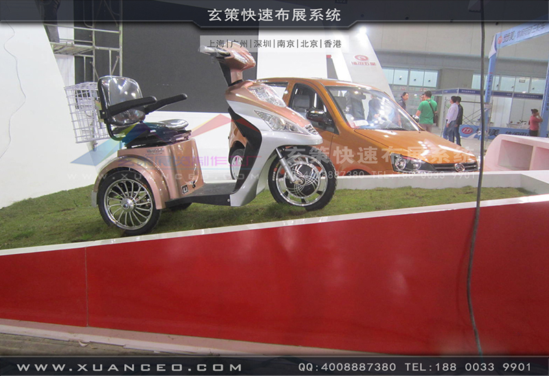 福田自行车展-自行车展展台搭展-上海91视频影院展览工厂02