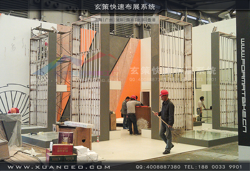 赛克展台搭展-自行车展展台搭展-上海91视频影院展览工厂01