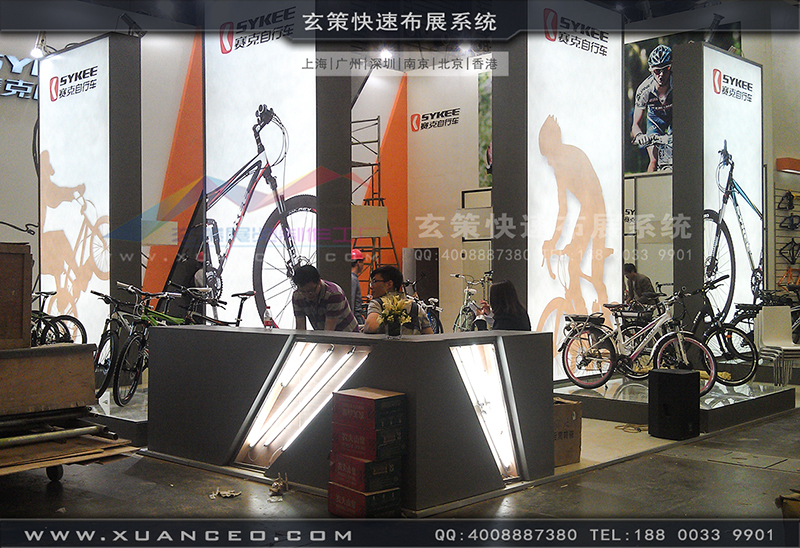赛克展台搭展-自行车展展台搭展-上海91视频影院展览工厂02