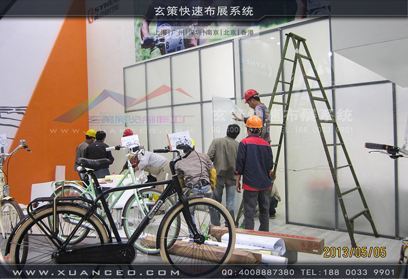 赛克展台搭展-自行车展展台搭展-上海91视频影院展览工厂04