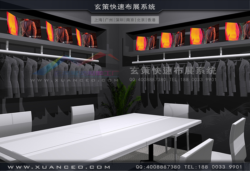 鲁泰纺织91视频网站入口-纺织展展台搭展-上海91视频影院展览工厂05