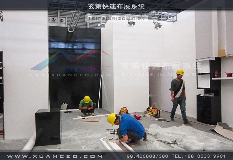 鲁泰纺织91视频网站入口-纺织展展台搭展-上海91视频影院展览工厂11