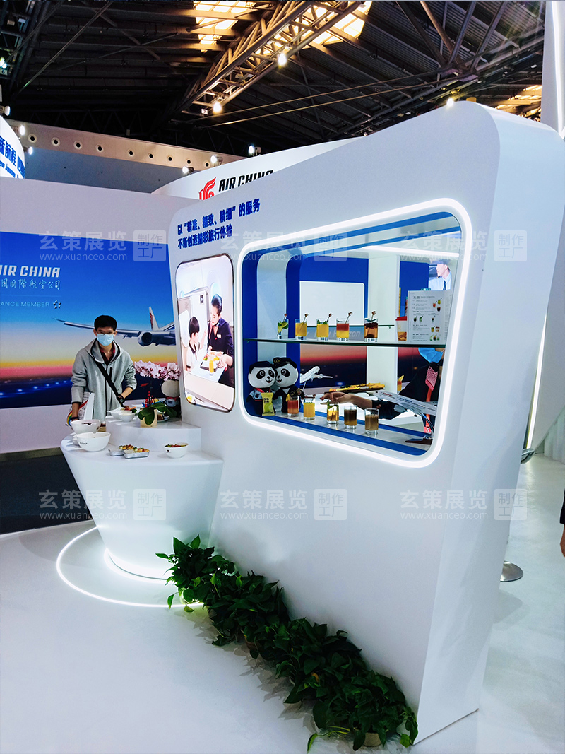 中国品牌日-东方航空展台展示区 中国品牌日-东方航空展台展示区